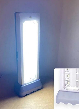 Аккумуляторный фонарь светильник лампа lj 5930 светодиодный 30 led