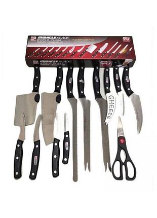 Набор кухонных ножей mibacle blade 13 в 1 world class