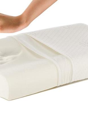 Подушка ортопедична з пам'яттю "здоровий сон" memory foam pillow