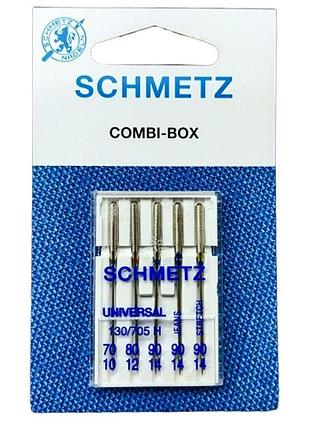 Игла sort schmetz ассорти 70-90 -5 шт 2