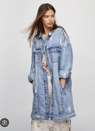 Жіноча джинсовка, джинсова куртка, джинсовый піджак від zara. розмір по бірці м
