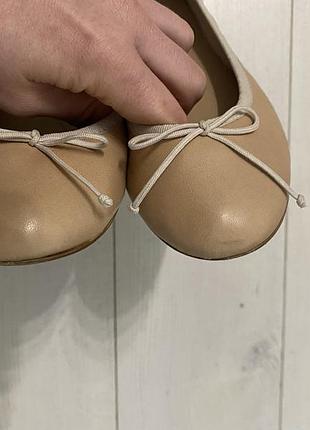 Massimo dutti шкіряні балетки 37-37,5 розмір оригінал 6