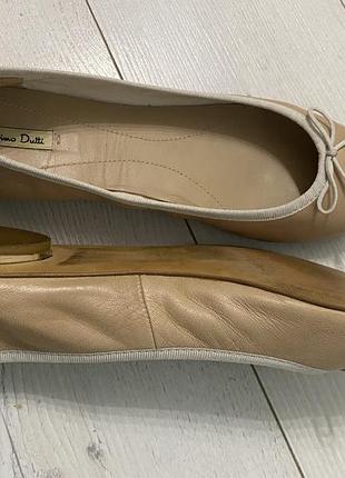 Massimo dutti шкіряні балетки 37-37,5 розмір оригінал 4