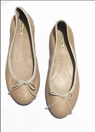 Massimo dutti кожаные балетки 37-37,5 размер оригинал