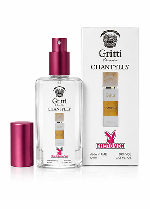 Жіночі парфуми gritti chantilly грітті шантільї з феромонами 60 мл тестер