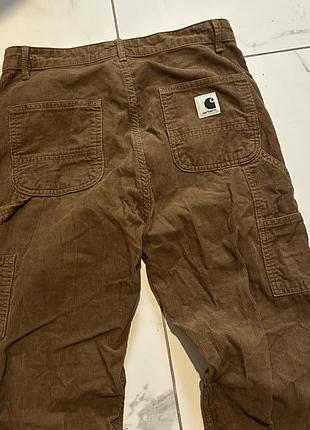Брюки жіночі  carhartt карго, коричневі
