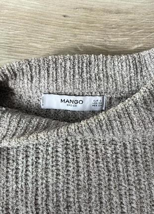 Светр жіночий mango сірий 5