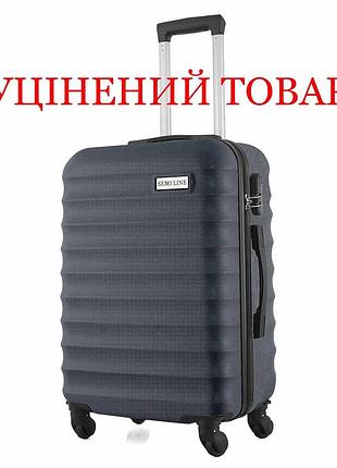 Валіза semi line 22" (m) navy (t5577-3) discounted