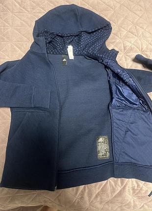 Кофта жіноча adidas zne темно-синя