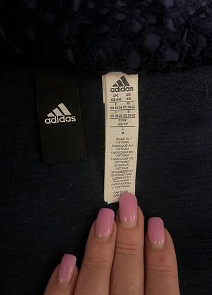 Кофта жіноча adidas zne темно-синя 2