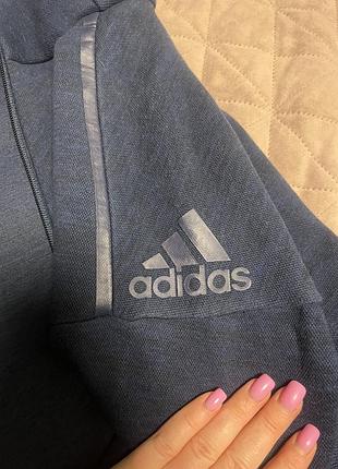 Кофта жіноча adidas zne темно-синя 6