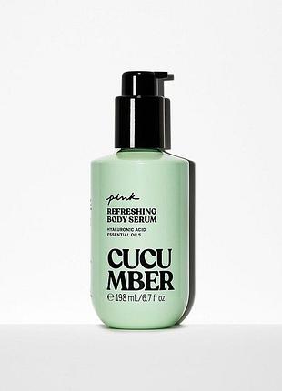 Victorias secret pink - cucumber body serum розпив/разлив