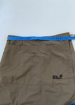 Спідниця карго  jack wolfskin хакі 8