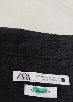 Сорочка чорна zara 3