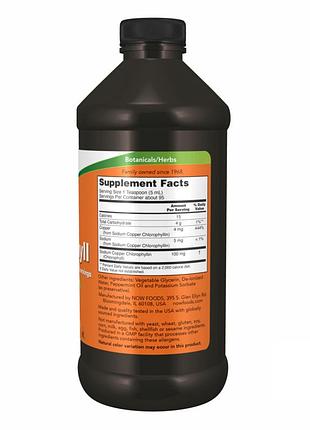Chlorophyll liquid mint - 16 oz (пошкоджена пломба) 2