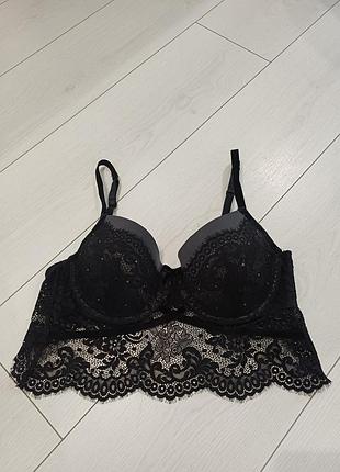 Hunkemoller-80c-широкий мереживний бюстгальтер-бюстьє