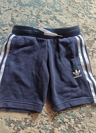 Шорти для хлопчика adidas сині, розмір 110, 4-5 років