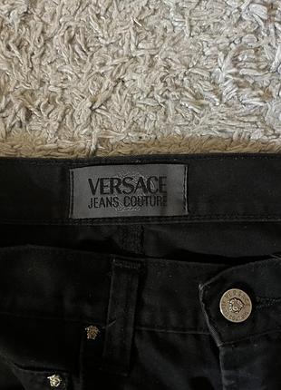 Жіноча міні-спідниця versace, чорна 4