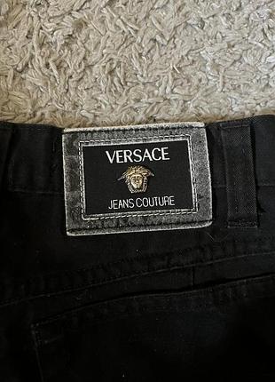Жіноча міні-спідниця versace, чорна 3