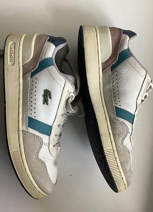 Кросовки жіночі lacoste шкіряні 3