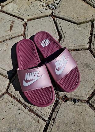 Оригинальные женские шлепанцы nike benasi jdi