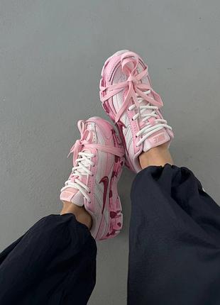 Кроссовки nike initiator custom pink 4