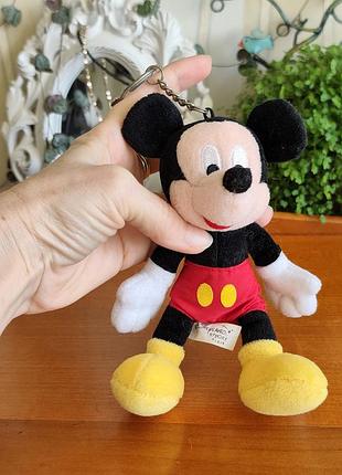 Оригінальний м'який брелок міккі маус disneyland resort paris disney