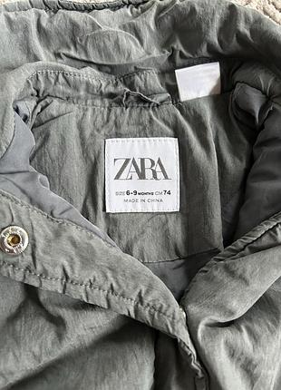 Куртка  zara сіра 2