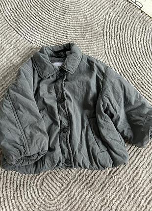 Куртка  zara сіра