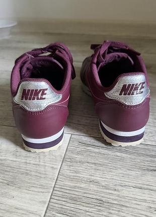 Кросівки nike бордові 3
