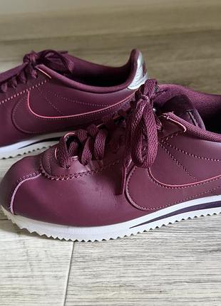Кросівки nike бордові 4