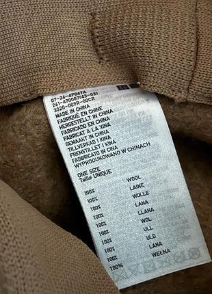 Шерстяная панама uniqlo adjustable wool bucket hat 9