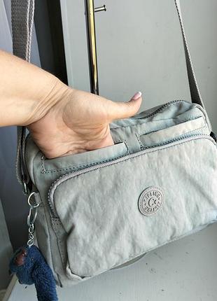 Женская текстильная сумка кроссбоди kipling 3