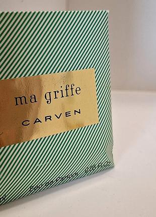 Пробник carven ma griffe. оригинал.