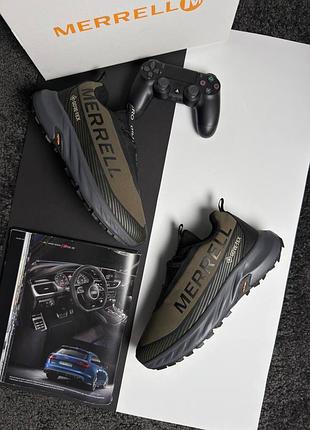Merrell agility peak 5 gtx khaki grey black