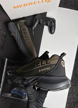 Merrell agility peak 5 gtx khaki grey black 6