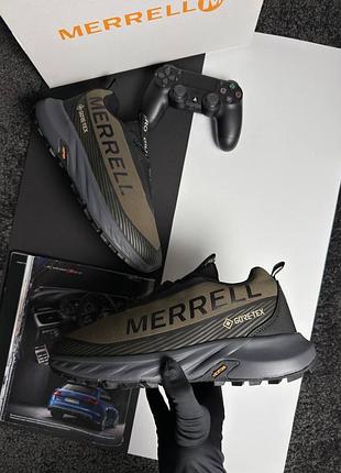 Merrell agility peak 5 gtx khaki grey black 5