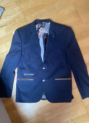 Піджак чоловічий armani exchange чорний