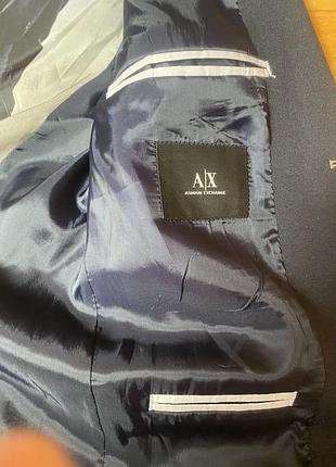 Піджак чоловічий armani exchange чорний 3