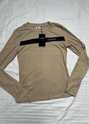 Лонгслив ysl 3