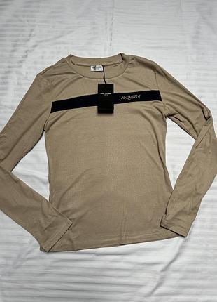 Лонгслив ysl 6