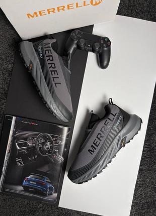 Чоловічі кросівки merrell agility peak 5 gtx slate grey black
