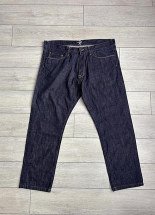 Carhartt casual size 38/34 l размер кархарт мужские кэжуал джинсы брюки брюки пятикарманная модель выполнена из плотного денима оригинал