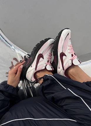 Кроссовки nike initiator pink black bugrundy