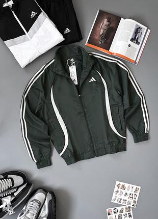 Олимпийка adidas 3-stripes green xl