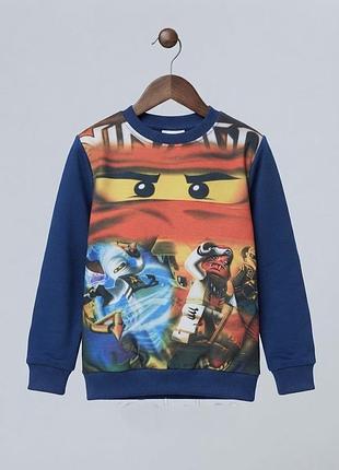 Джемпер для хлопчика ніндзяго, ninjago 104-110джемпер для хлопчика ніндзяго, ninjago 104-11