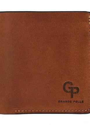 Портмоне lettera з монетницею, теракот grande pelle 537123