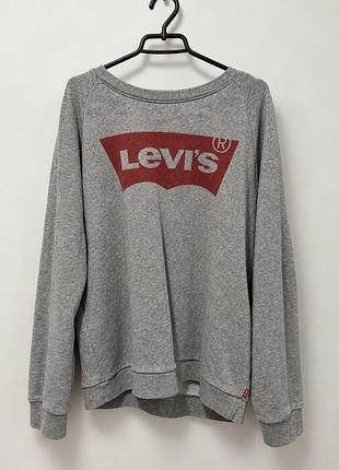 Світшот levi’s сірий xs-m