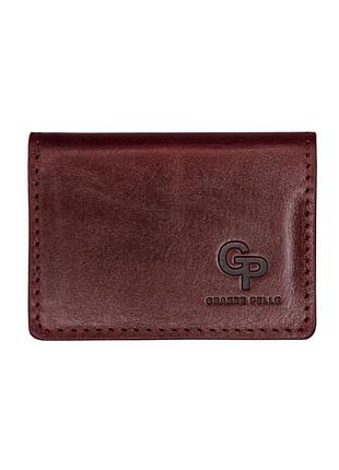 Id паспорт, удостоверение grande pelle 211661 бордовое
