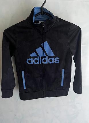 Спортивна кофта, олімпійка adidas оригінал на 6 років (116 см)